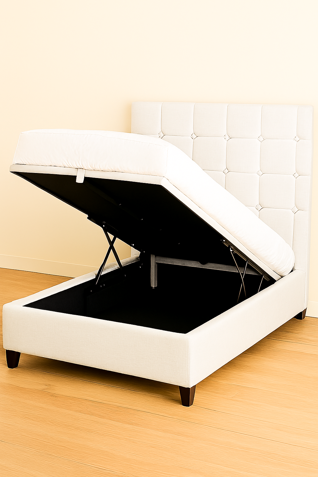 Ottoman Divan Bed Gas Lift storage set