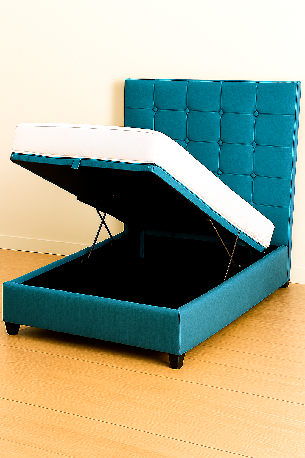 Ottoman Divan Bed Gas Lift storage set